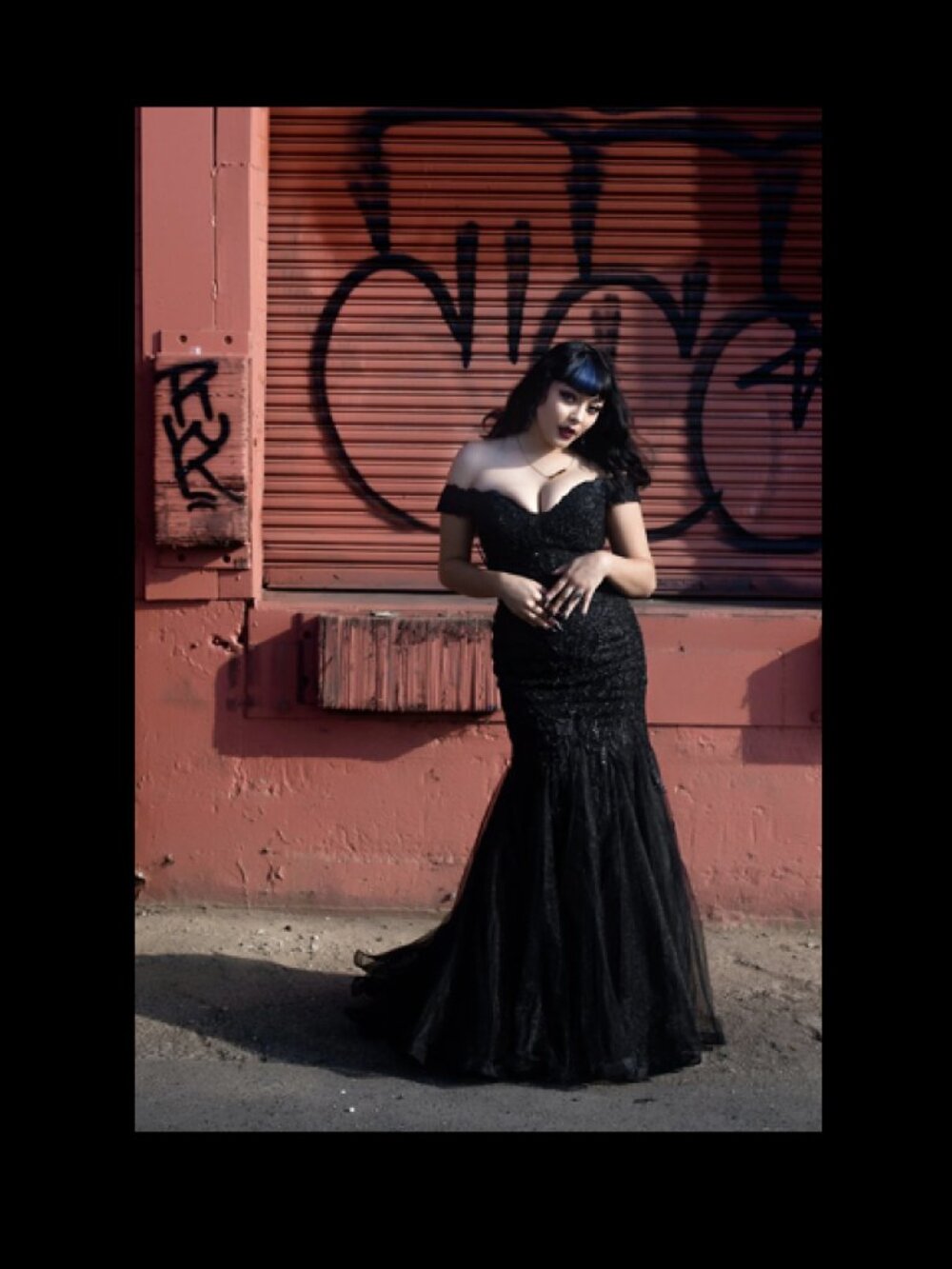 Belle Morte Black Wedding Dress